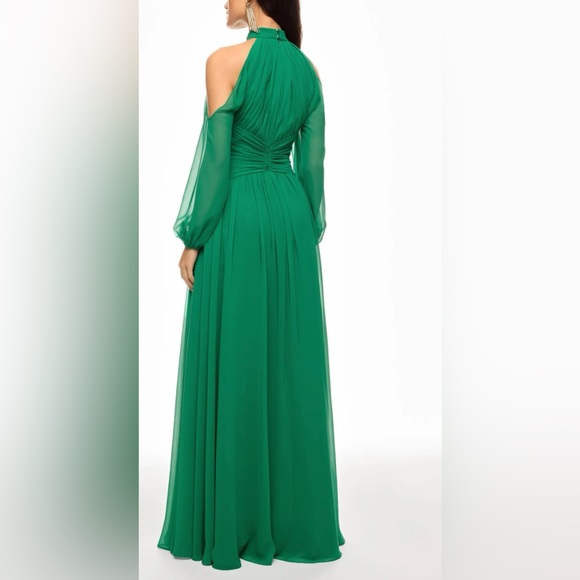 Zac Posen 46RW255002 Wicked Chiffon Gown ADD TO HEARTS $695 NWT - Picture 4 of 12